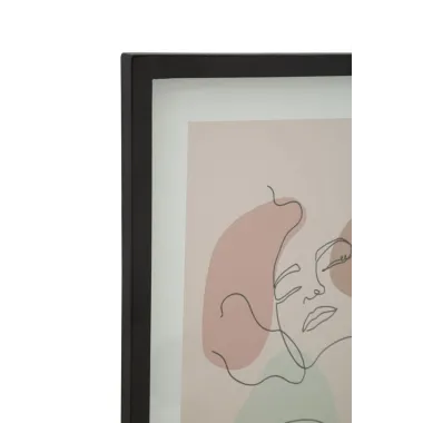 DRUK Z RAMKĄ FACE -A- 35x2x47 cm